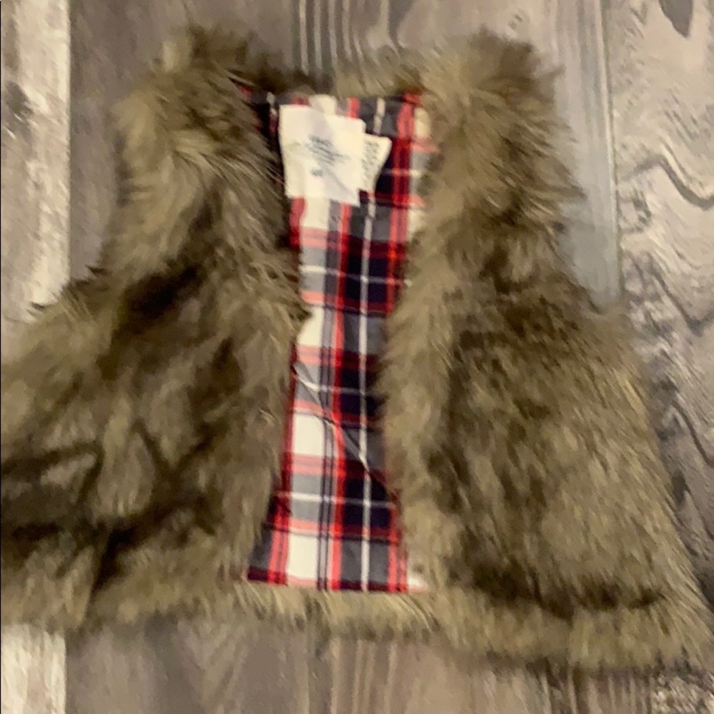 H&M fur vest
